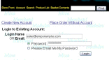 EMAIL ADDRESS LOGIN AND USERNAME LOOKUP